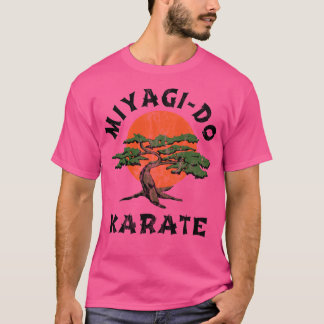 T-shirt Miyagi Do Karate en détresse