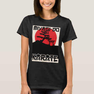T-shirt Miyagi-do Karate Vintage Rétro Bonsai Tree Ma