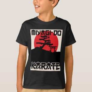 T-shirt Miyagi-do Karate Vintage Rétro Bonsai Tree Ma
