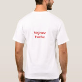 T-shirt MJ-12 (blanc) (Dos)