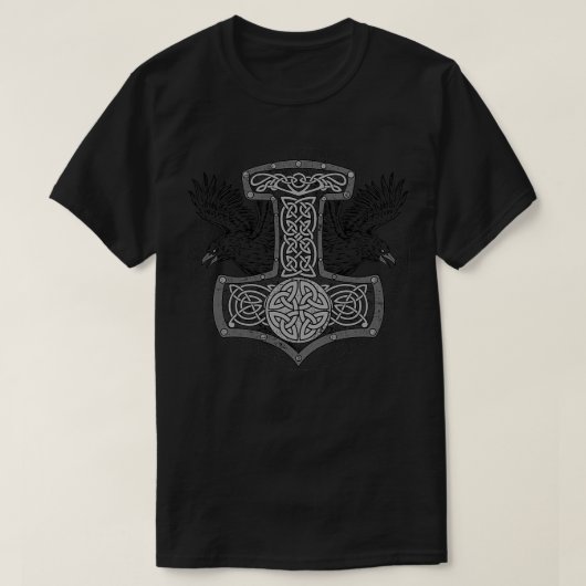 T-shirt Mjlnir Odin Valhalla (Design devant)