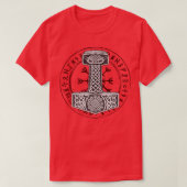 T-shirt Mjlnir Odin Valhalla 2 (Design devant)