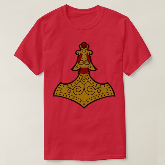 T-shirt Mjolnir Thors marteau (Design devant)