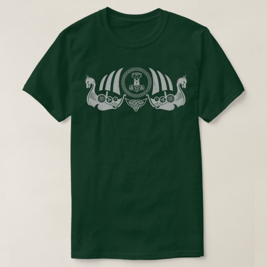 T-shirt Mjolnir viking norse mythologie (Design devant)