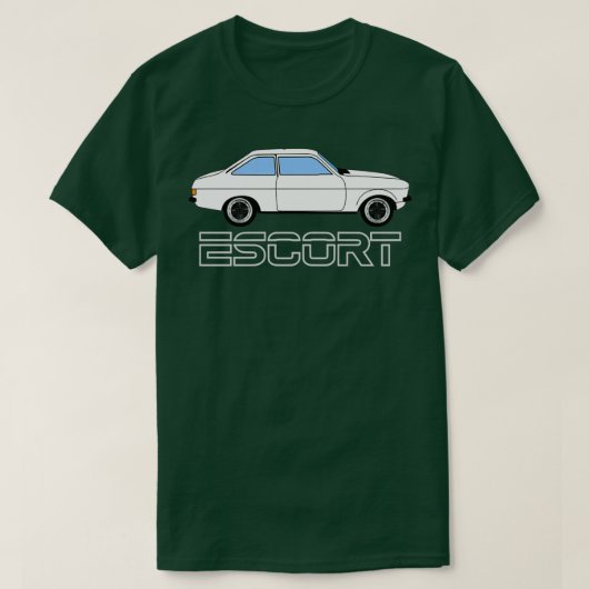 T-shirt MK2 Escort WhiteSilver (Design devant)