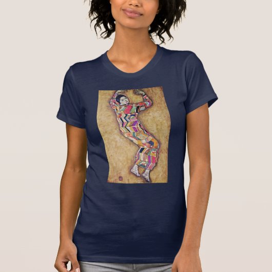 T-shirt Mlle Beer By Schiele Egon (Devant)