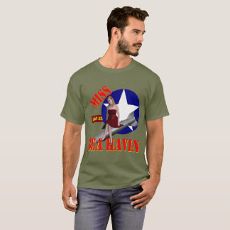 T-shirt Mlle Behavin'1944 de bombardier de 2ÈME GUERRE