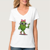 T-shirt Mlle Chic Cornichon (Devant)