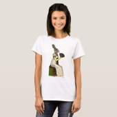 T-shirt Mlle Hare (Devant entier)