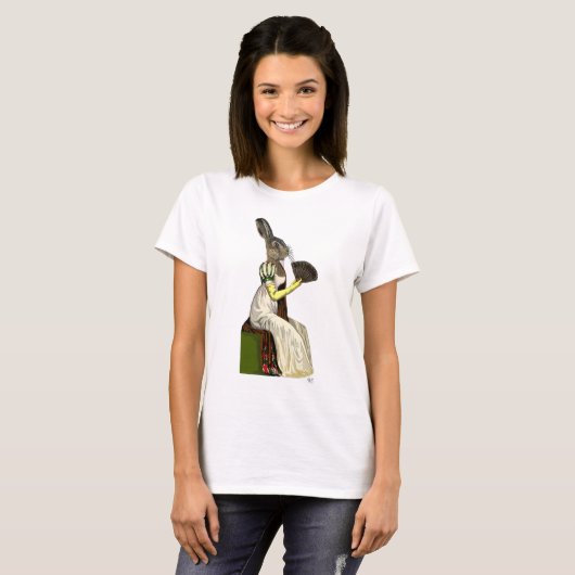 T-shirt Mlle Hare (Devant entier)