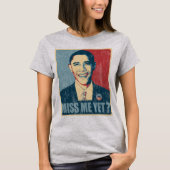 T-shirt Mlle Me Yet d'Obama ? affligé (Devant)
