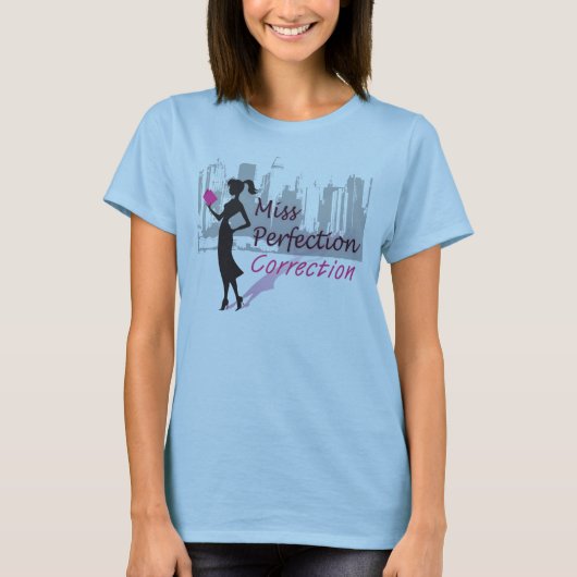 T-shirt Mlle Perfection Correction (Devant)