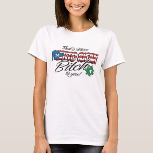 T-shirt Mlle Portoricain (Devant)