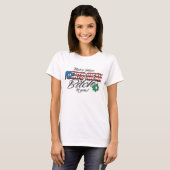 T-shirt Mlle Portoricain (Devant entier)