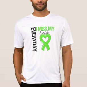 T-shirt Mlle quotidienne My Wife du lymphome I