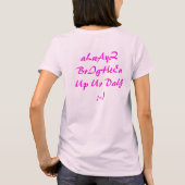T-shirt Mlle SuNsHiNe (Dos)