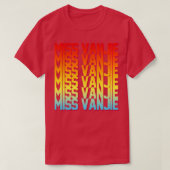 T-shirt Mlle Vanjie (Design devant)