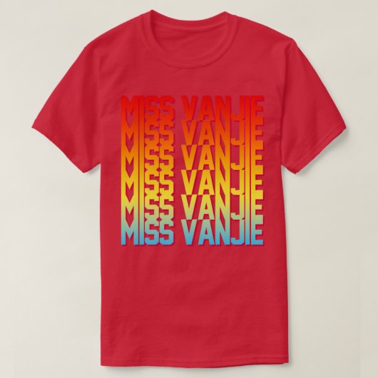 T-shirt Mlle Vanjie (Design devant)