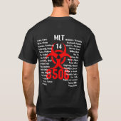 T-shirt MLT2 foncé (Dos)