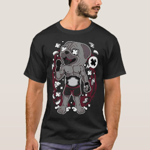T-shirt MMA Pug Cadeau Parfait Classique 850