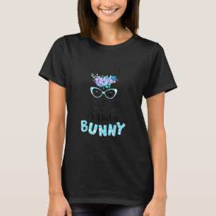 T-shirt Mmama Mama Bunny lunettes visage Headband Jour de 