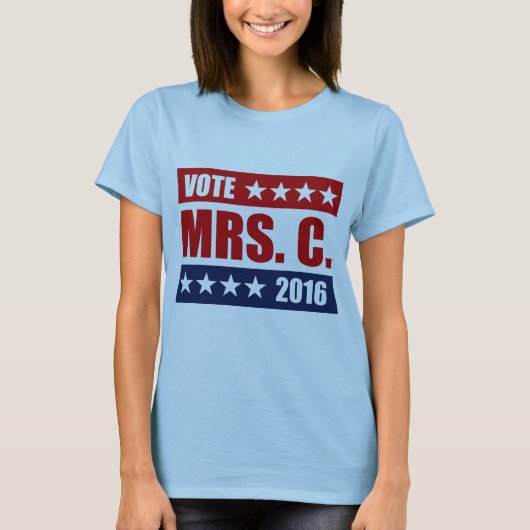 T-shirt Mme C. 2016.png de VOTE (Devant)