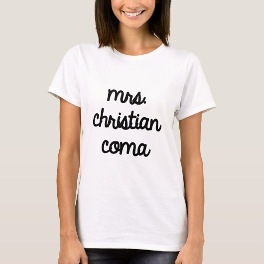 T-shirt Mme Christian Coma (Devant)