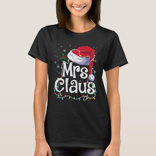 T-shirt Mme Claus (Devant)