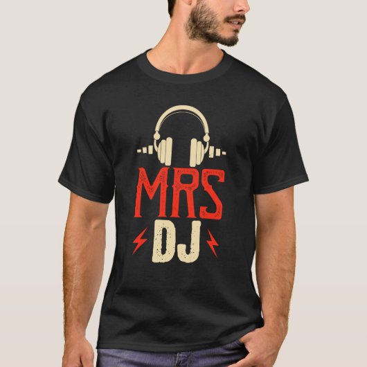 T-shirt Mme DJ (Devant)