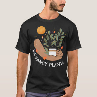 T-shirt Mme Fancy Plantes - Design Witty Pour Les Amateurs