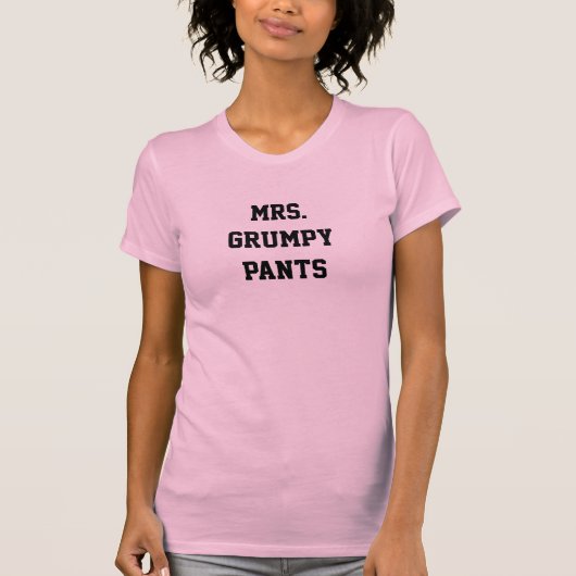 T-shirt Mme Grumpy Pants (Devant)
