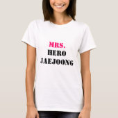 T-SHIRT MME, HÉROS JAEJOONG (Devant)