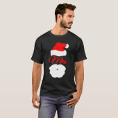 T-SHIRT MME MISS CLAUS SANTA CLAUS NICHOLAS COSTUME WOMENE (Devant entier)