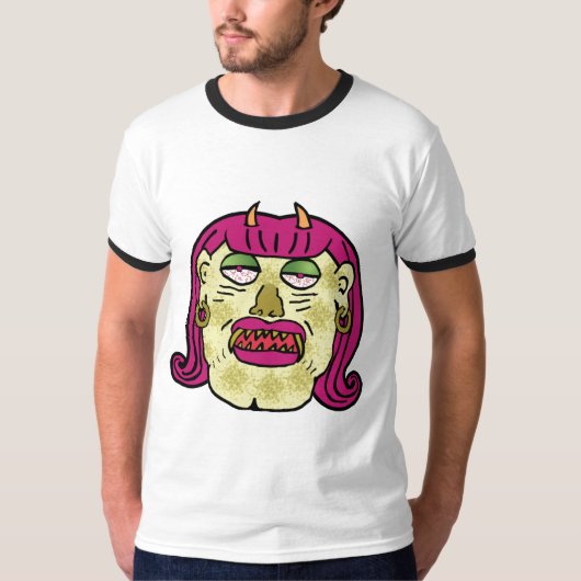 T-shirt Mme Monster (Devant)