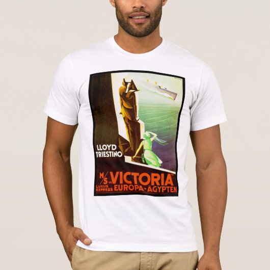T-shirt Mme Victoria de Lloyd Triestino (Devant)