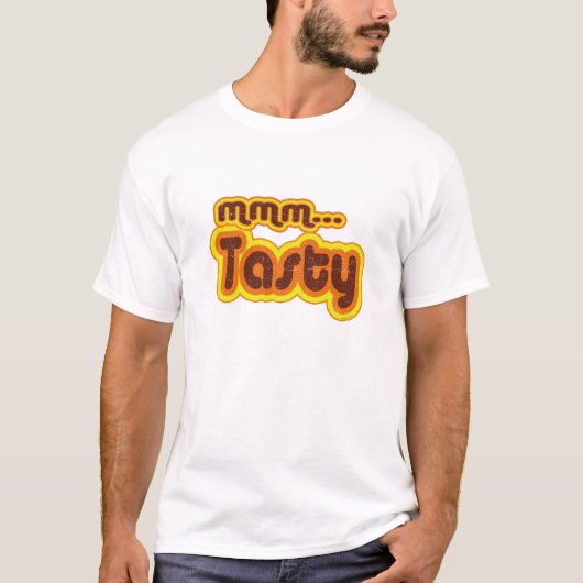 T-shirt mmm savoureux (Devant)