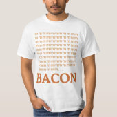 T-shirt mmmmmmmmm... BACON (Devant)