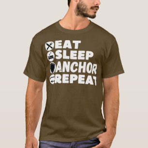 T-shirt Mmorpg Char d'ancrage réservoir Agro Def char défe