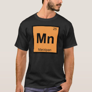 T-shirt Mn - Chimie de la pâte d'amande Symbole du tableau