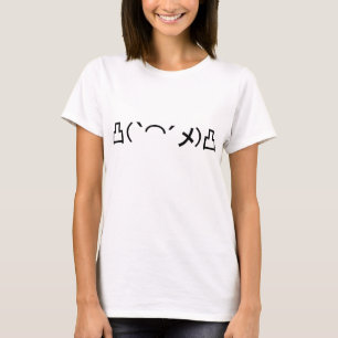 T-shirt Mo' Angry Emoticon Japonais Kaomoji