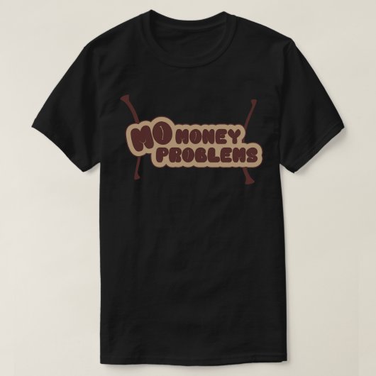 T-shirt Mo argent Mo problèmes (Design devant)
