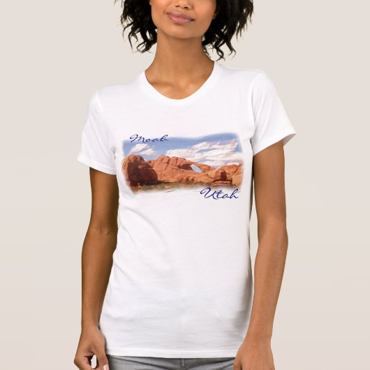 T-shirt Moab Utah tee (Devant)