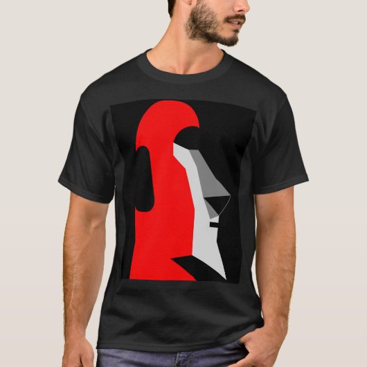 T-shirt Moai (Devant)