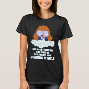T-shirt Moaning Myrtle Cute Magic Ghost Humour Adulte
