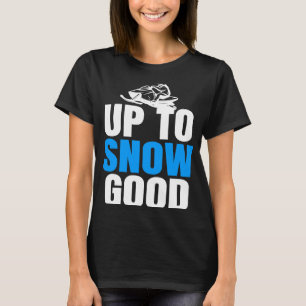 T-shirt Mobile cool neige à neige bonne motoneige