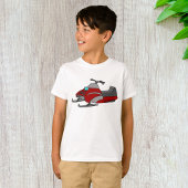 T-shirt Mobile de neige rouge