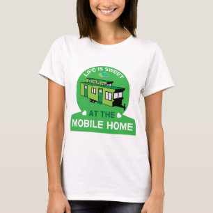 T-shirt Mobile Homes Caravanes statiques Nouveau Ret