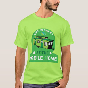 T-shirt Mobile Homes Caravanes statiques Nouveau Ret