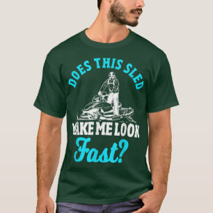 T-shirt Mobile Snowmobile Rider