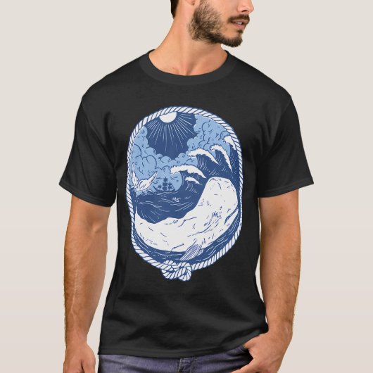 T-shirt Moby dick (Devant)